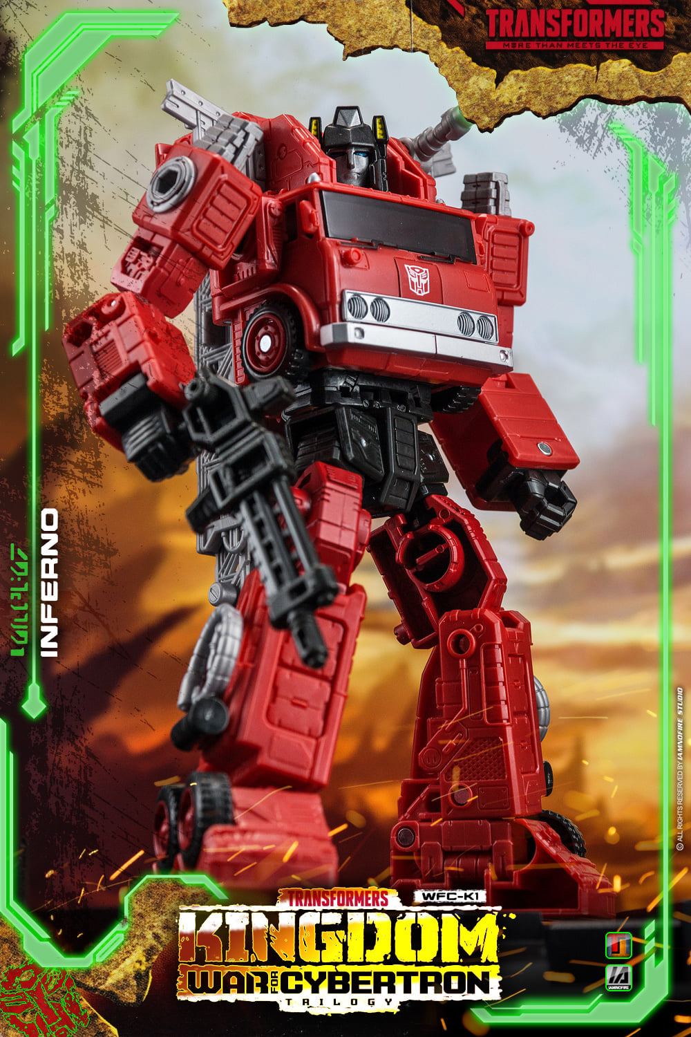 Transformers Kingdom Inferno Toy Photography Images by IAMNOFIRE